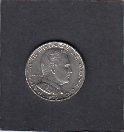 Beschrijving: 1 Franc RAINIER III  